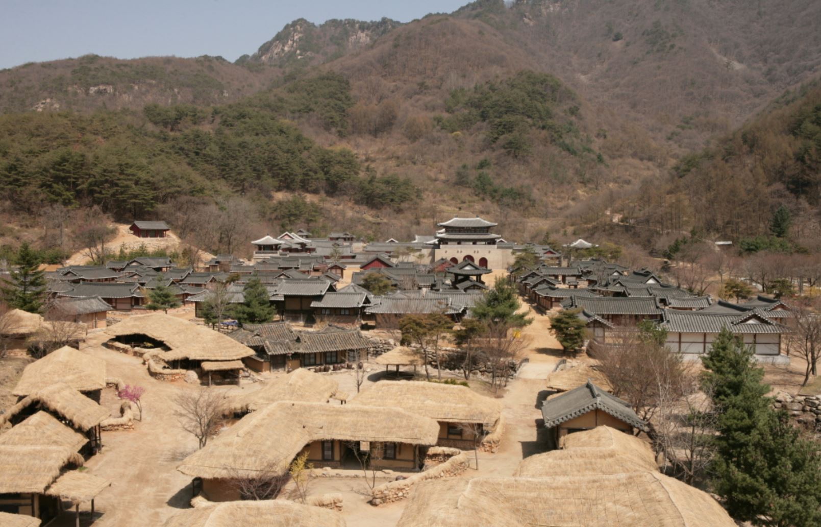 문경 세트장 전경