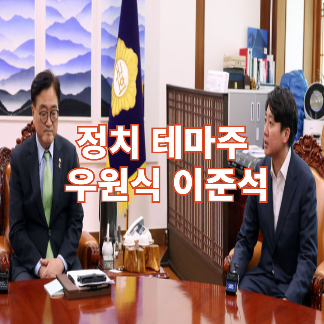 정치 테마주 우원식 이준석