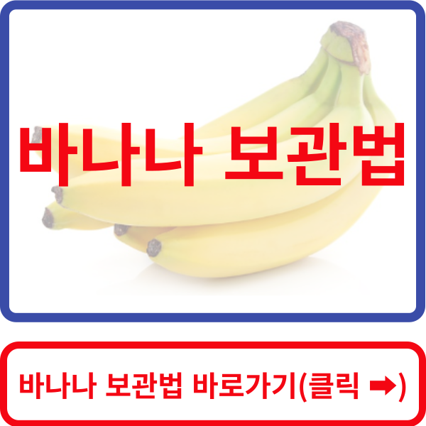 바나나보관법