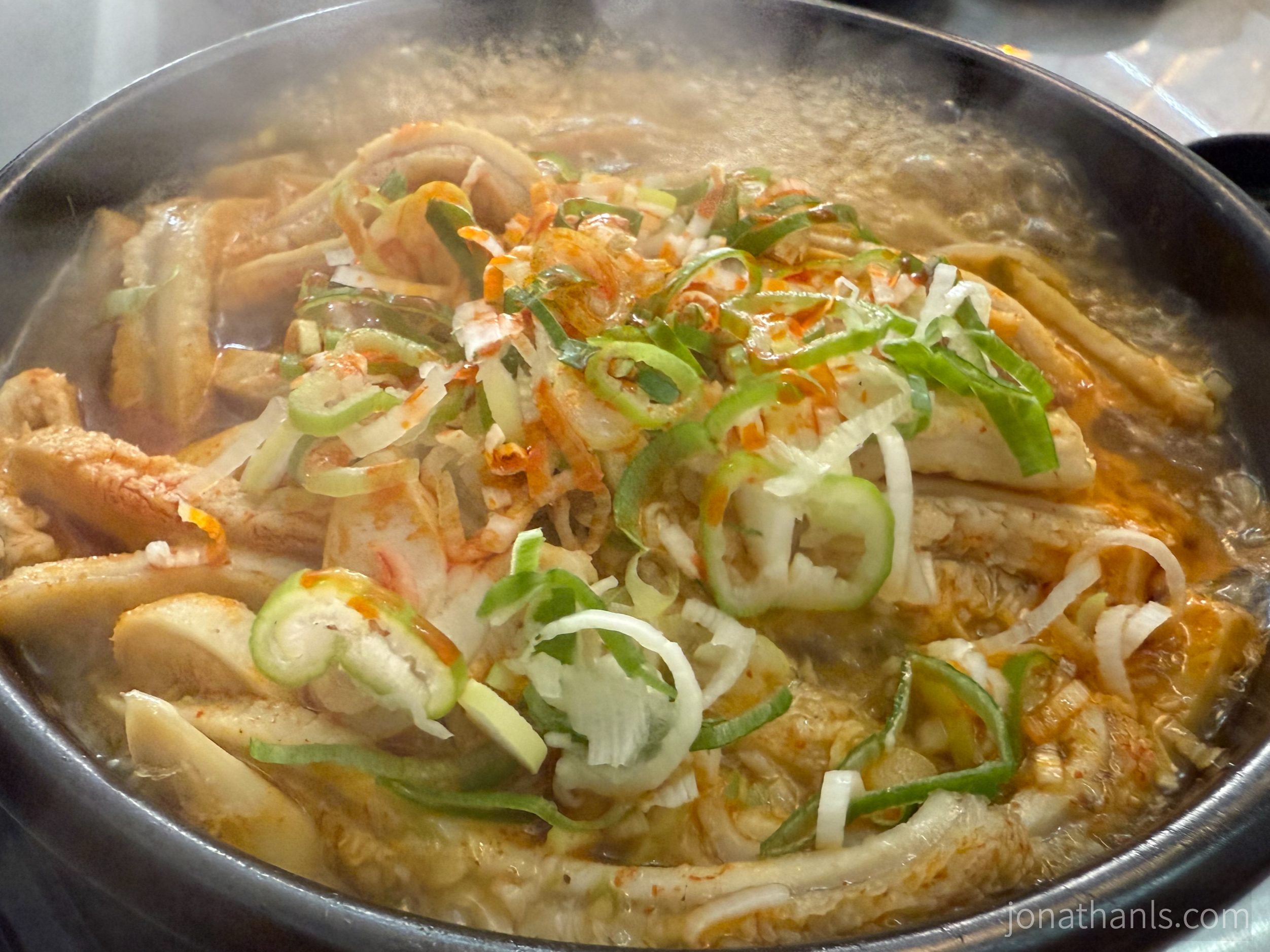 샌프란시스코 국밥의 빨간 양선지 해장국밥