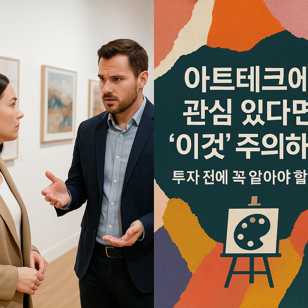 아트테크에 관심 있다면 '이것' 주의하세요