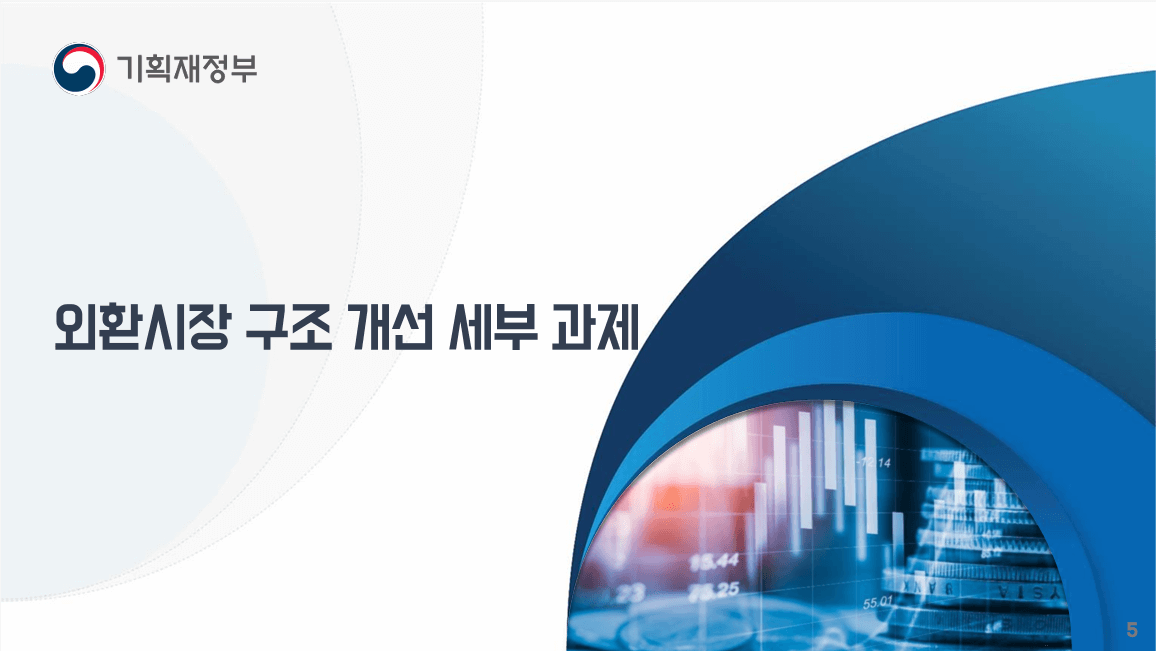 외환시장 구조 개선 세부과제