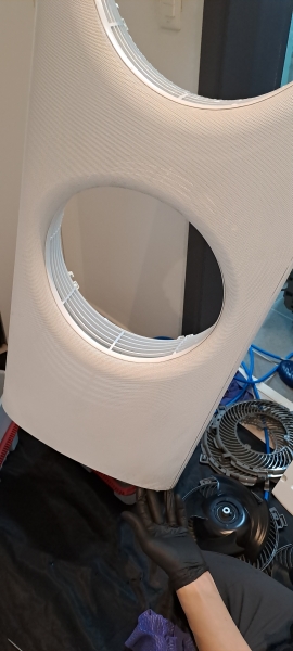 판넬 청소가 완료되었어요.