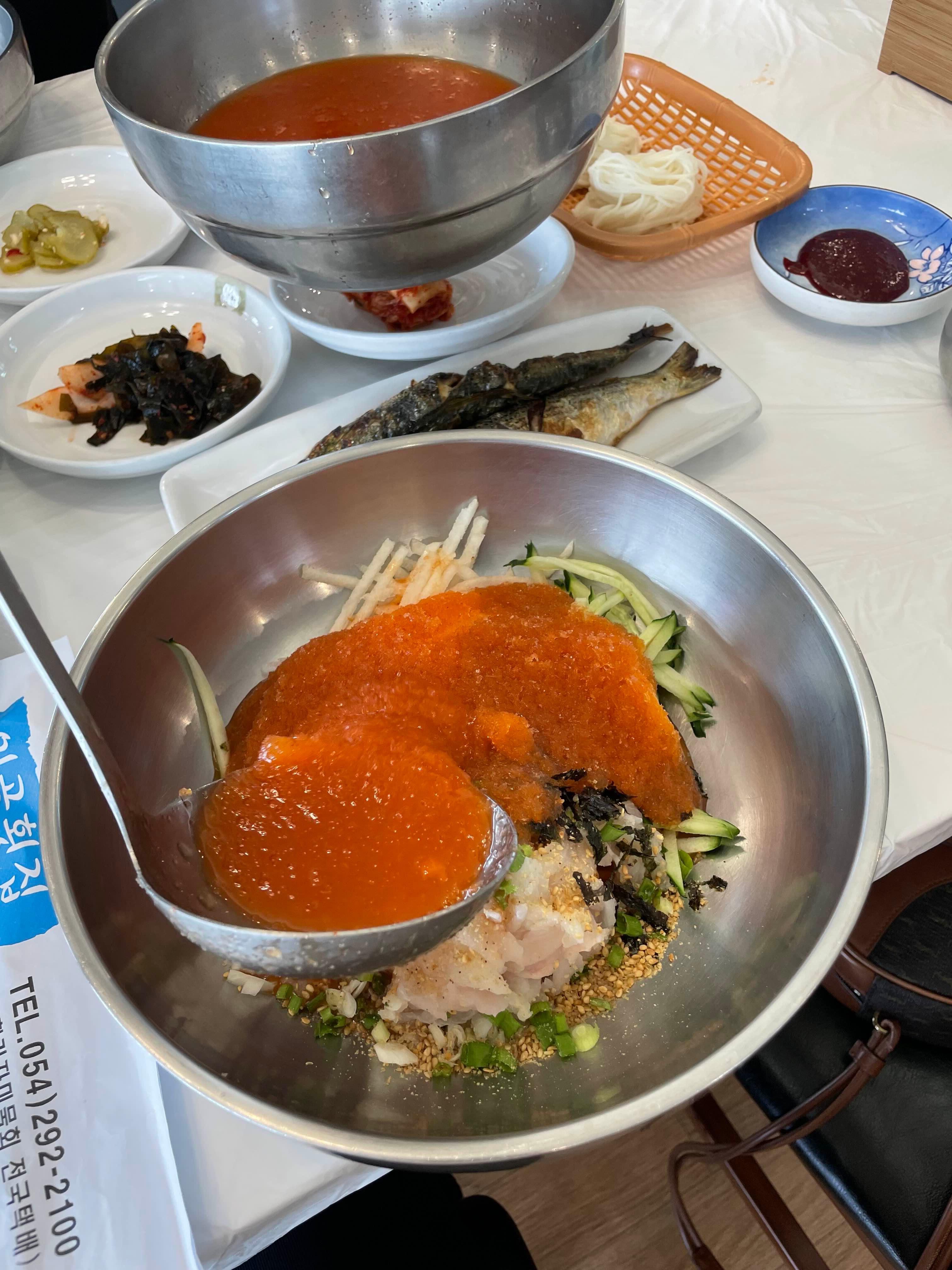 포항 임곡횟집 물회 맛집 추천