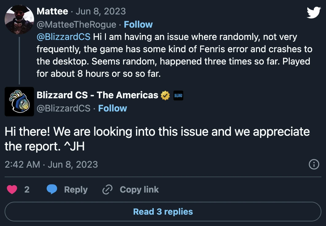디아블로 4 Fenris 오류 해결방법