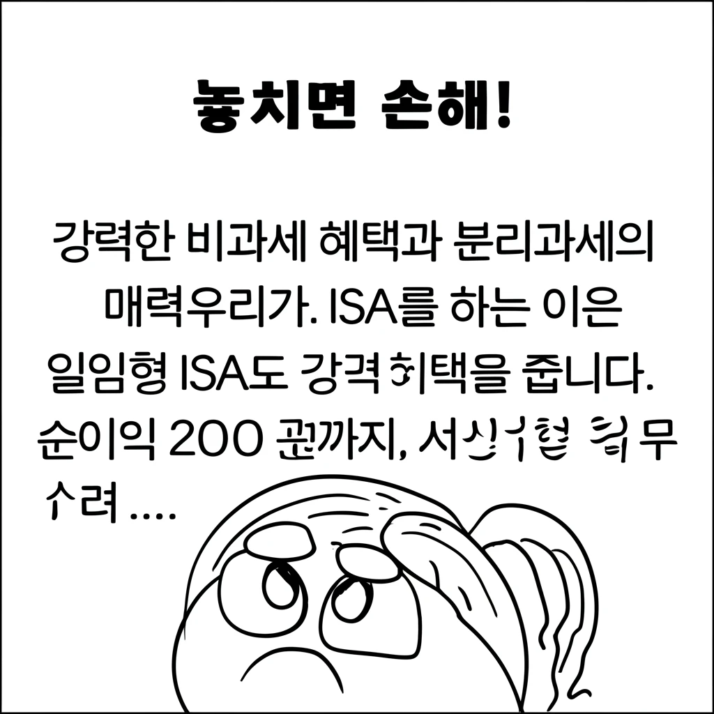 일임형 ISA 서민형 가입 조건과 증..