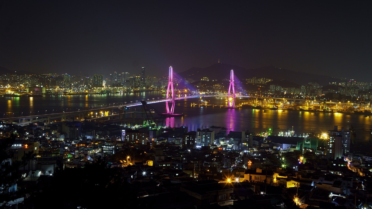 부산항대교 부산항축제