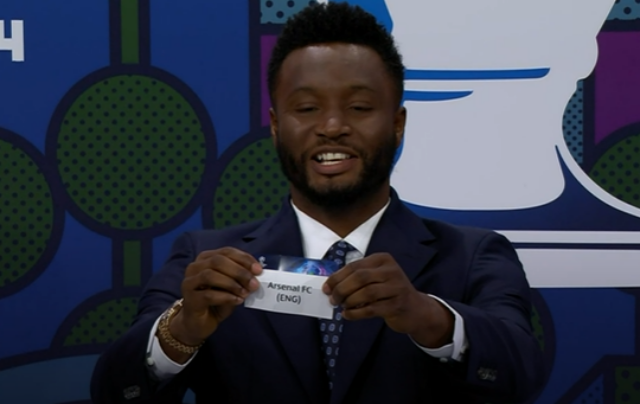 UEFA 챔피언스리그 8강 첫번째 추첨 - 아스날