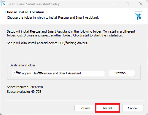 Recuse and Smart Assistant 설치