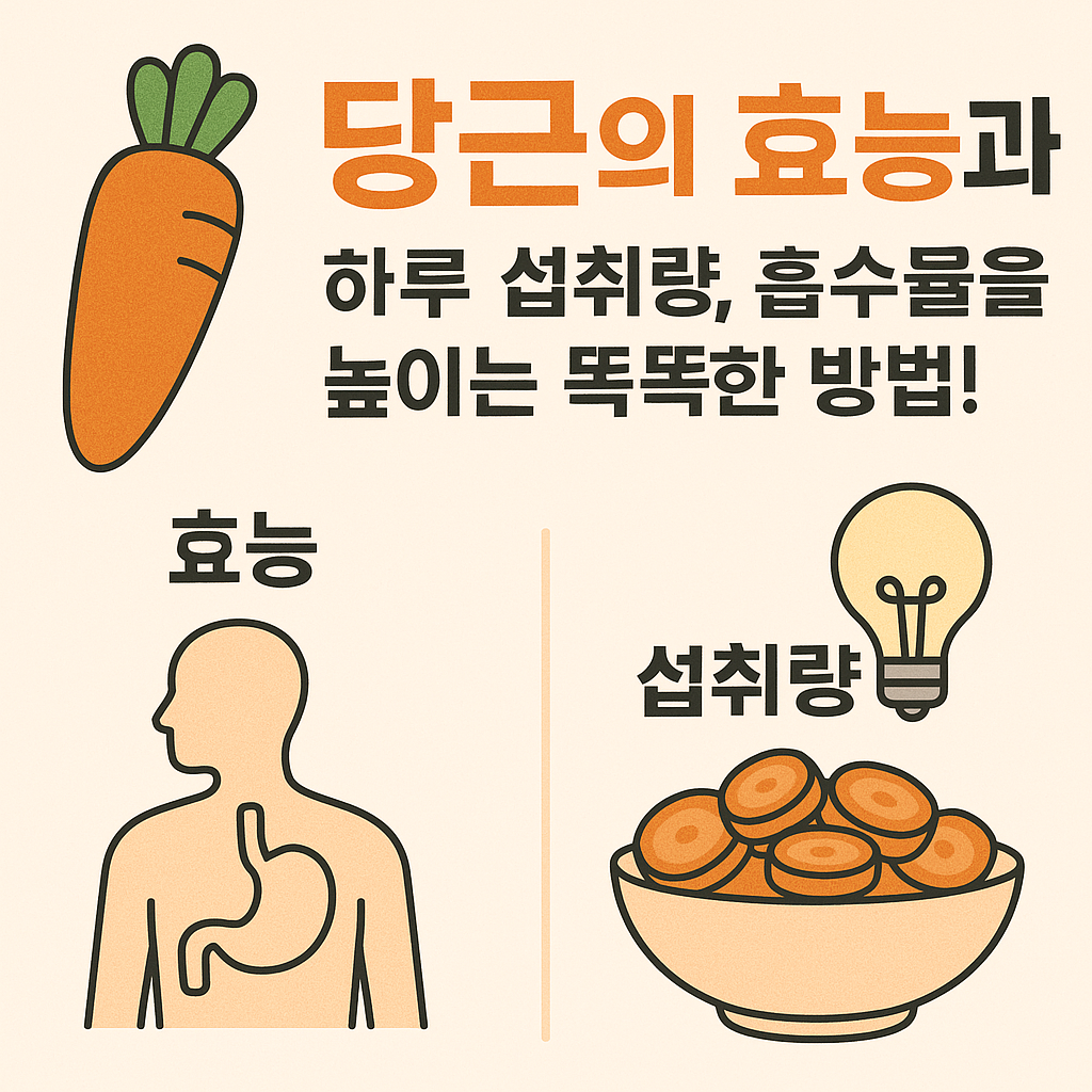 당근의 효능 이미지