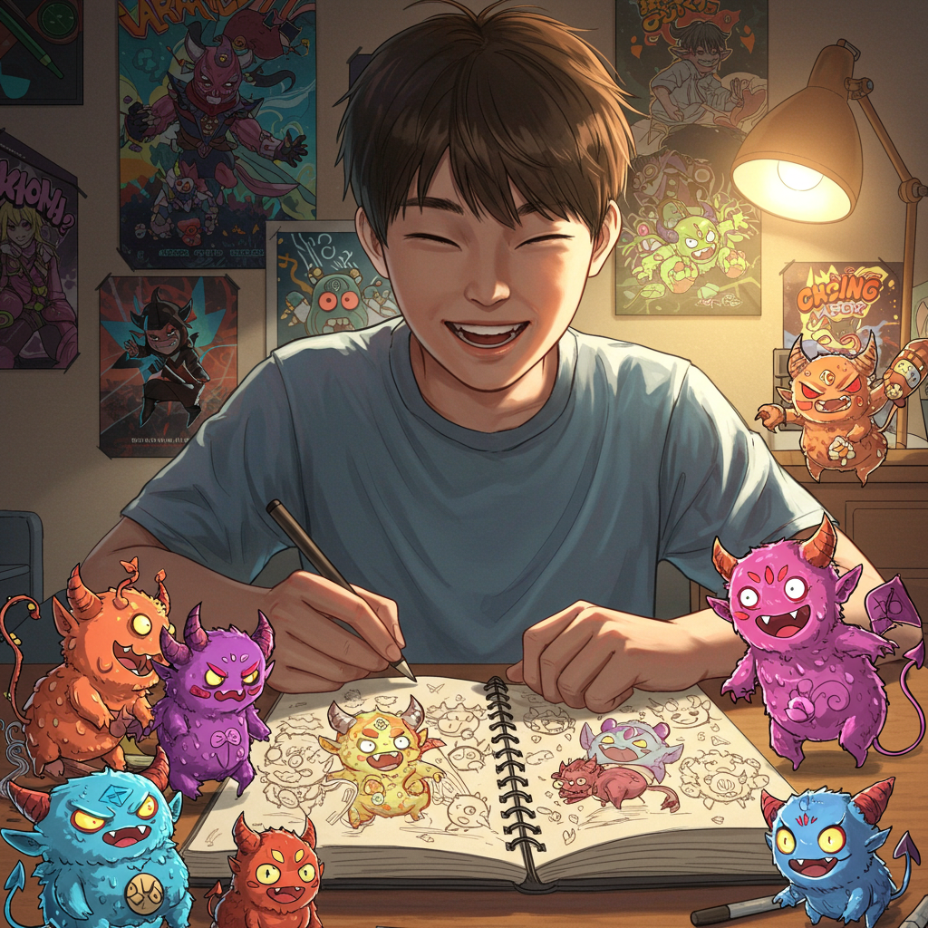 사춘기 분노를 데몬헌터스로 표현