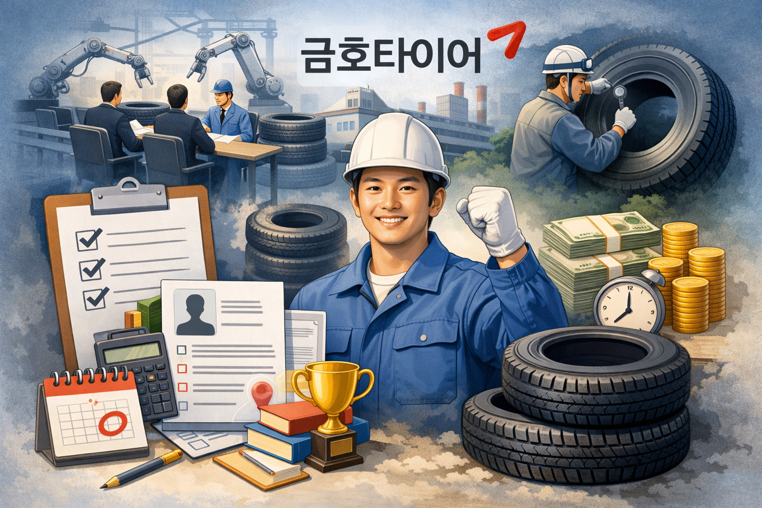 2026 금호타이어 채용 총정리|생산직 스펙, 일정, 합격 꿀팁까지 한번에 확인 관련 사진