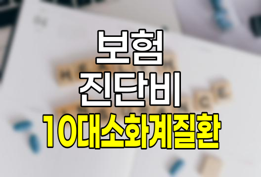 DB손해보험 10대 소화계질환진단비 보험 상세 분석