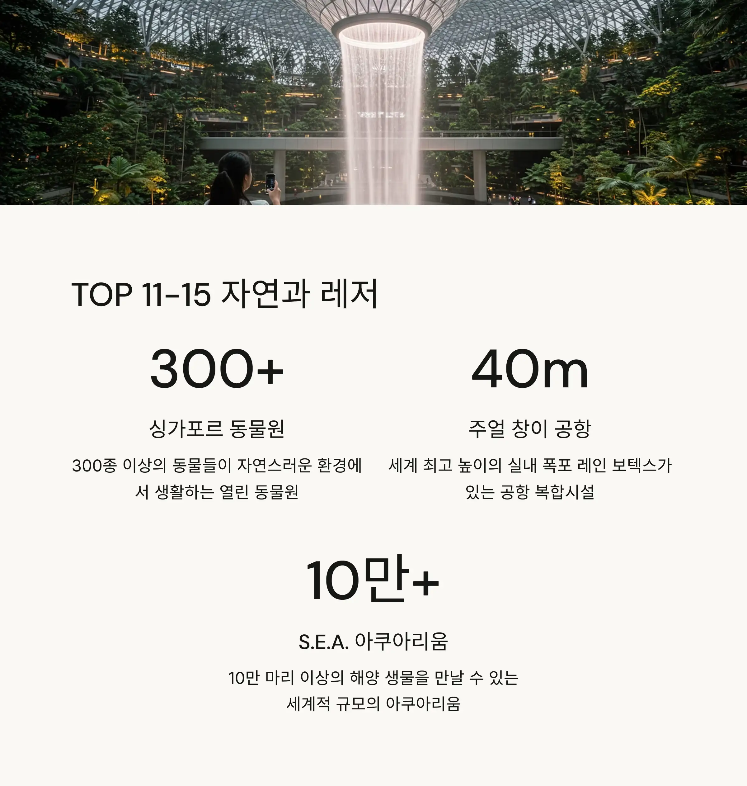 🌿 TOP 11~15 자연과 레저