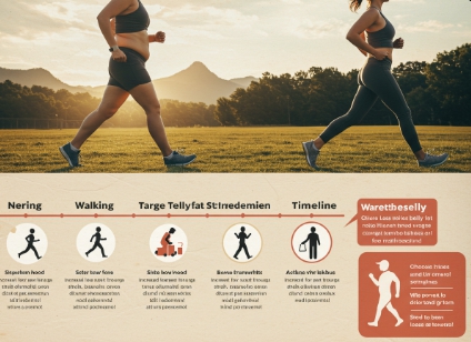 뱃살 빼는 운동 걷기 효과