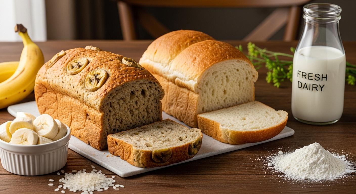 아기 바나나쌀빵분유빵 레시피