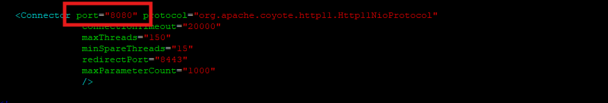 tomcat 기본 포트