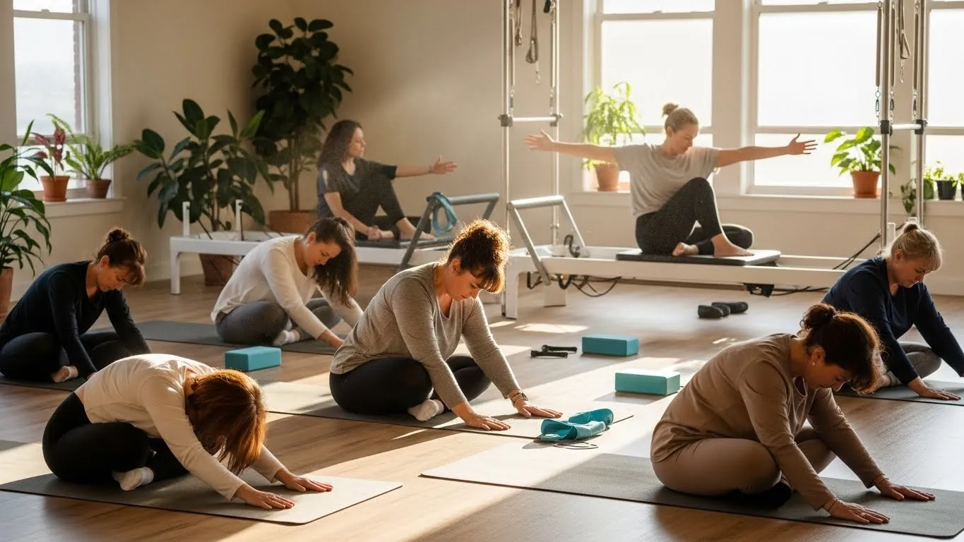 갱년기 여성 요가 필라테스 효과 어떤 운동이 더 좋을까?