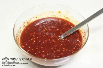 비빔국수 양념장 황금레시피와 맛내기 방법 소개_5