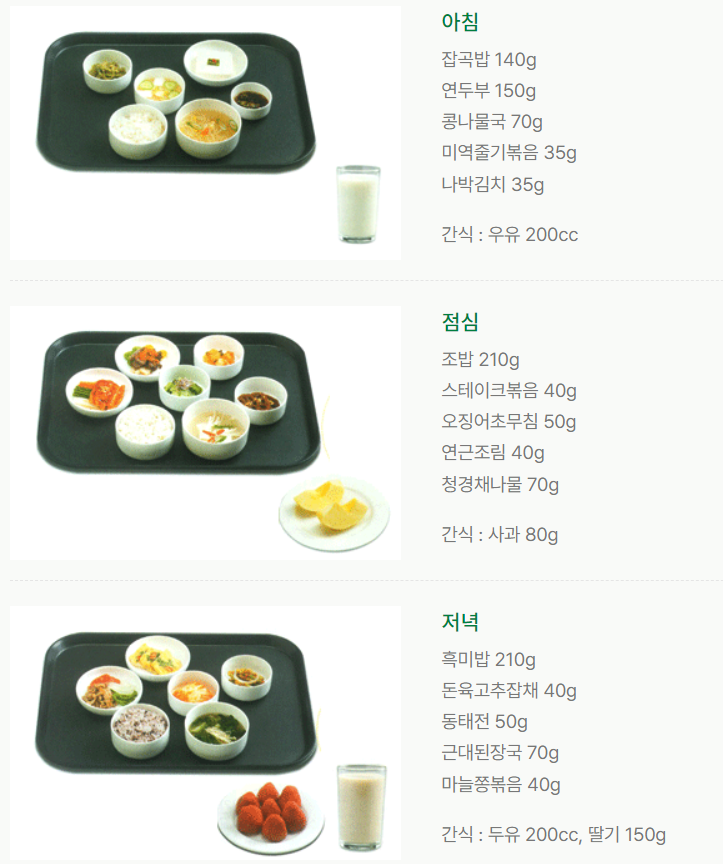 식단
