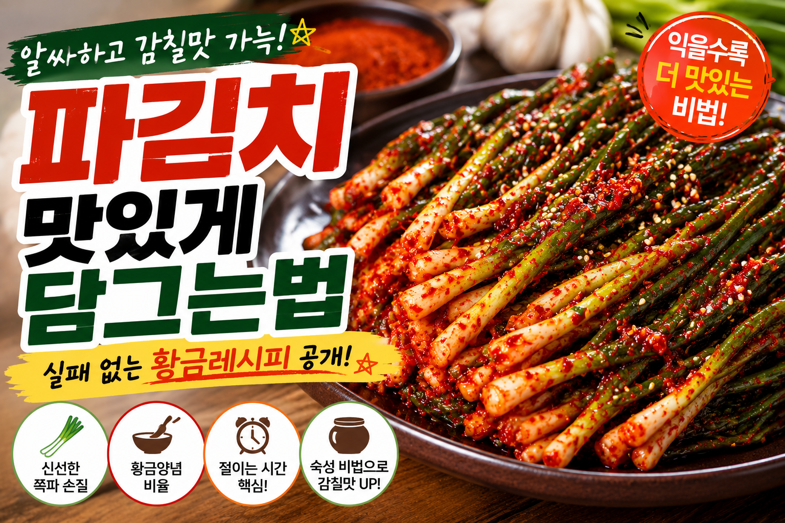 파김치 맛있게 담그는법