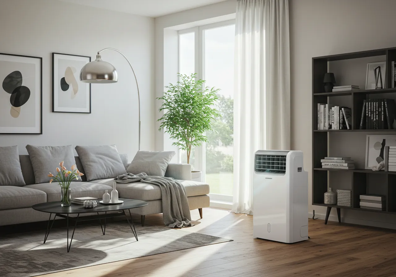 에어컨소음, 소음줄이는법, 이동식소음비교