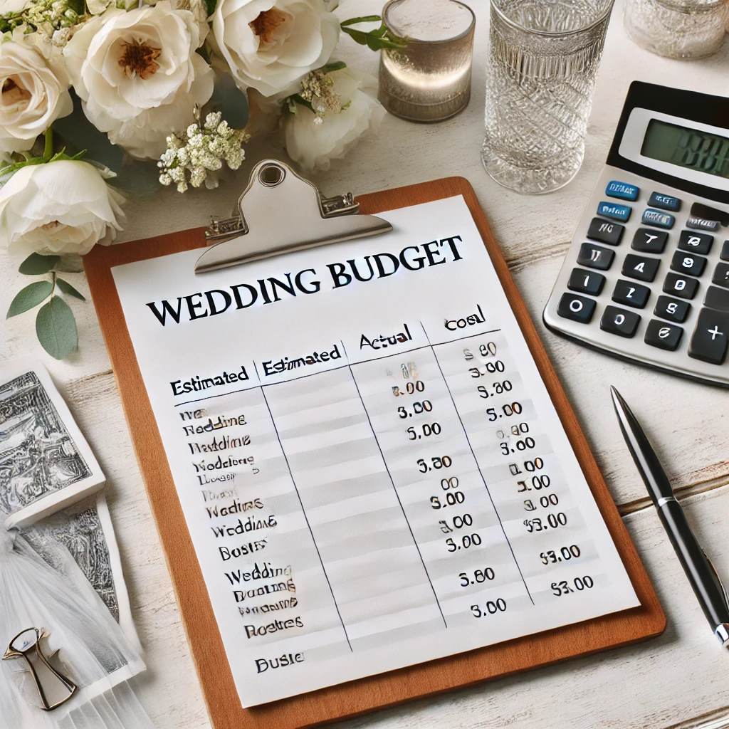 결혼 예산 체크리스트1