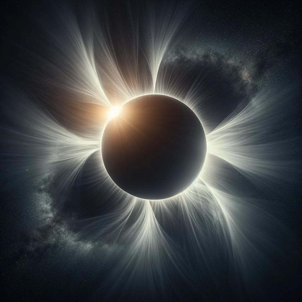 우주의 현상 일식과 동지 그리고 춘분