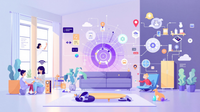 사물 인터넷 이미지입니다.