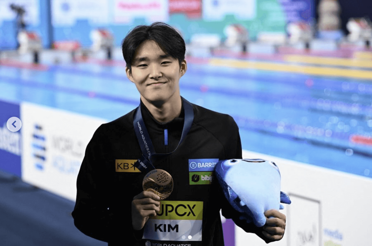 ▼ 수영 김우민 선수 알아보기