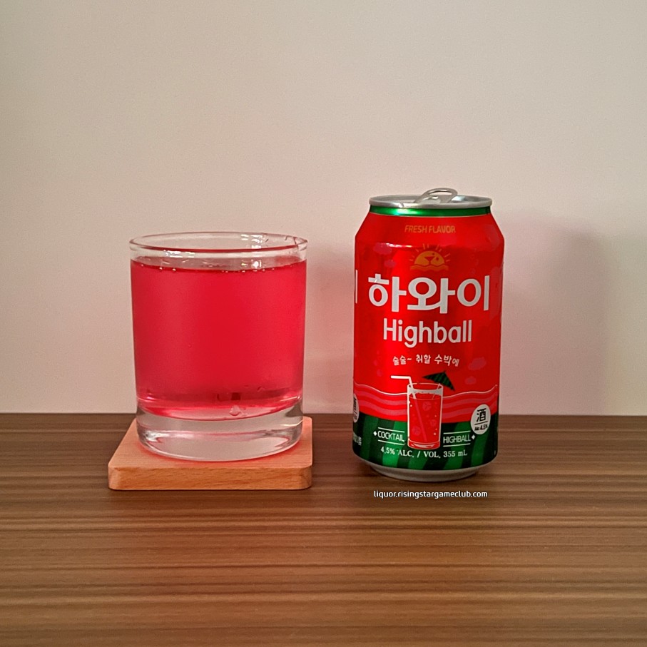 하와이 하이볼 술술~ 취할 수박에