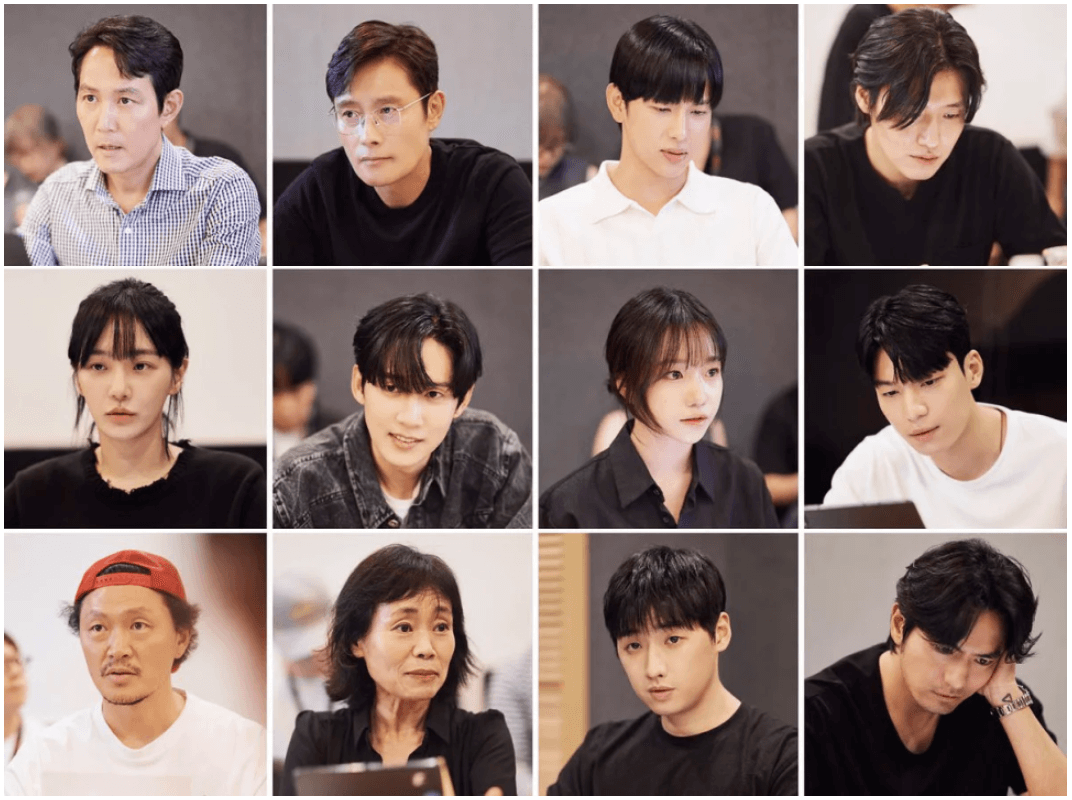 오징어게임 시즌2 대본 리딩 현장사진