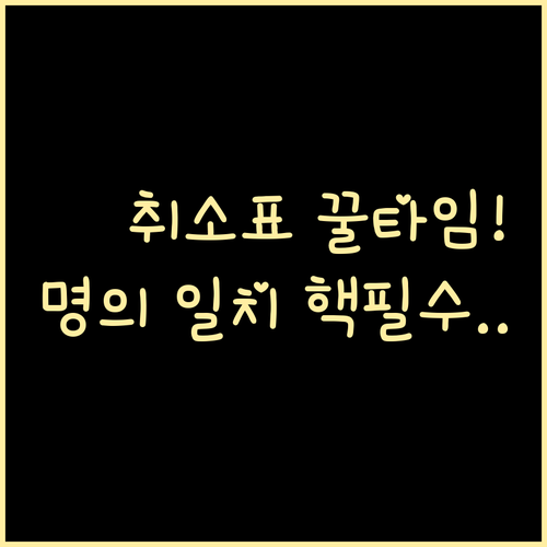 임영웅 콘서트 예매 성공을 위한 취소..