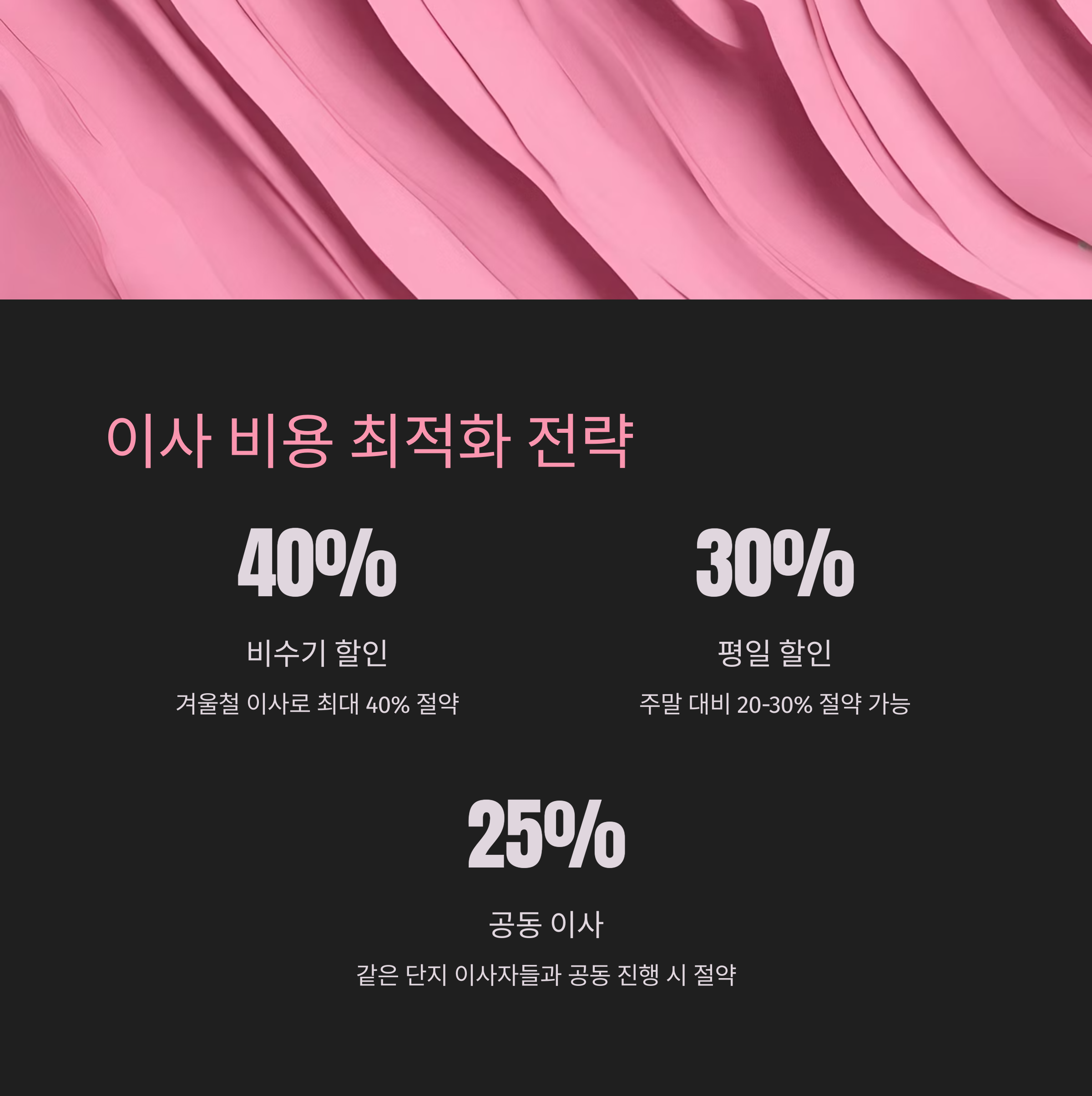 양산 이삿짐센터 이사비용 절약