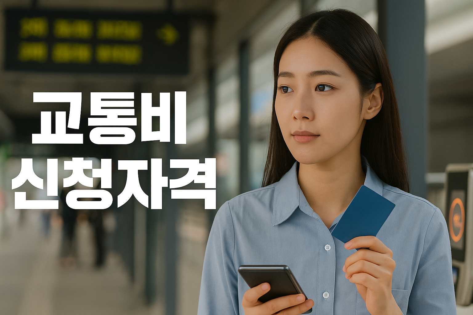 청년 교통비 지원 신청 자격