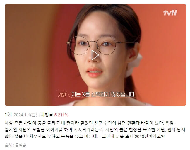 내남결 1회 줄거리