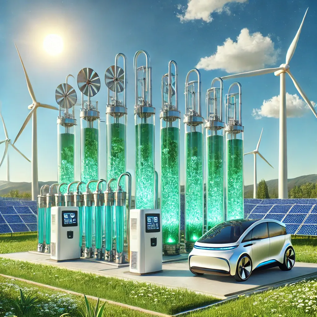 미래형 그린 수소 생산 시설