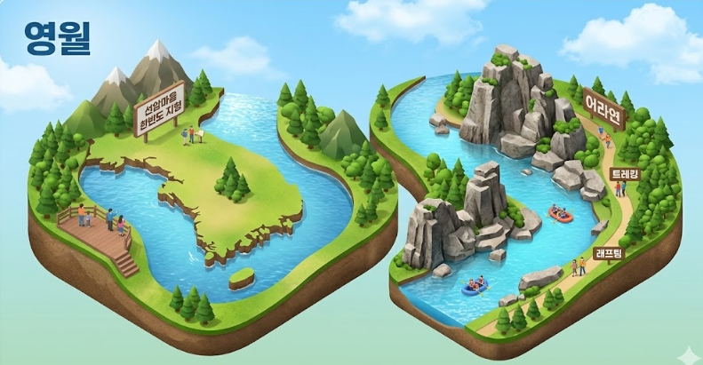 강원도 영월 반값 여행 신청 방법 한반도 동강 어라연 선암마을