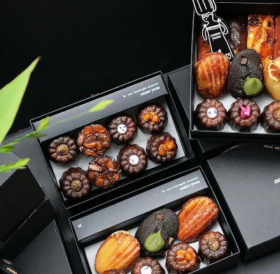 다산과 서울숲에 위치한 꼬모윤의 까눌레와 마들렌, 휘낭시에 이미지