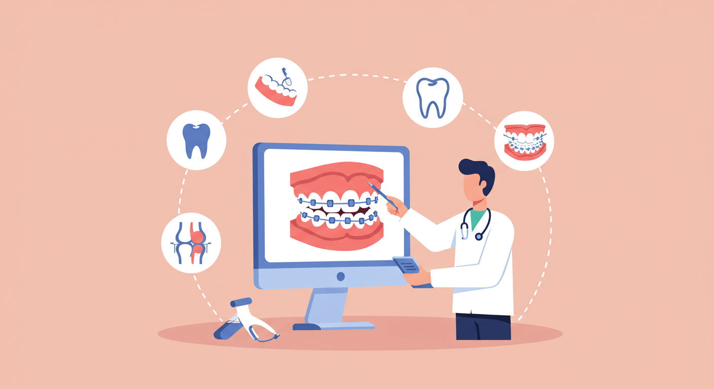 교정 치료가 턱관절 디스크에 미치는 영향