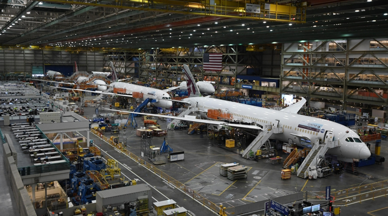 미국 워싱턴주 보잉 에버렛(Everett) 공장