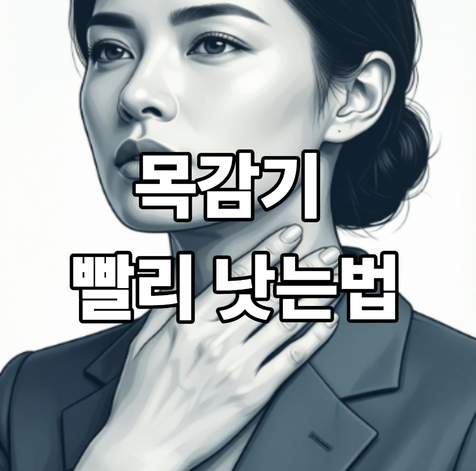 목감기 빨리 낫는법