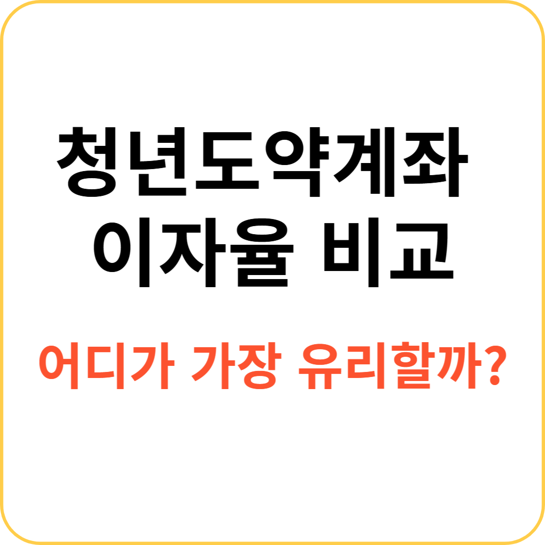 청년도약계좌 이자율