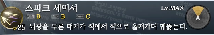 스킬 스파크 체이서