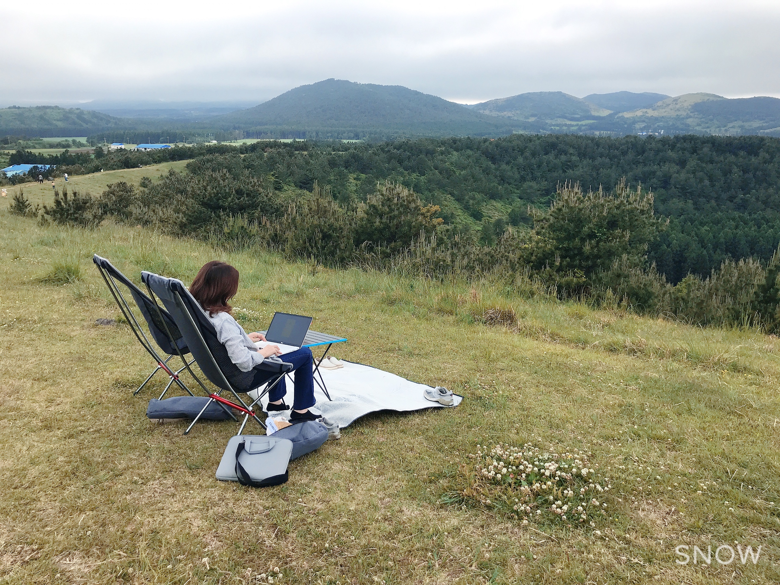 아부오름 분화구 둘레길