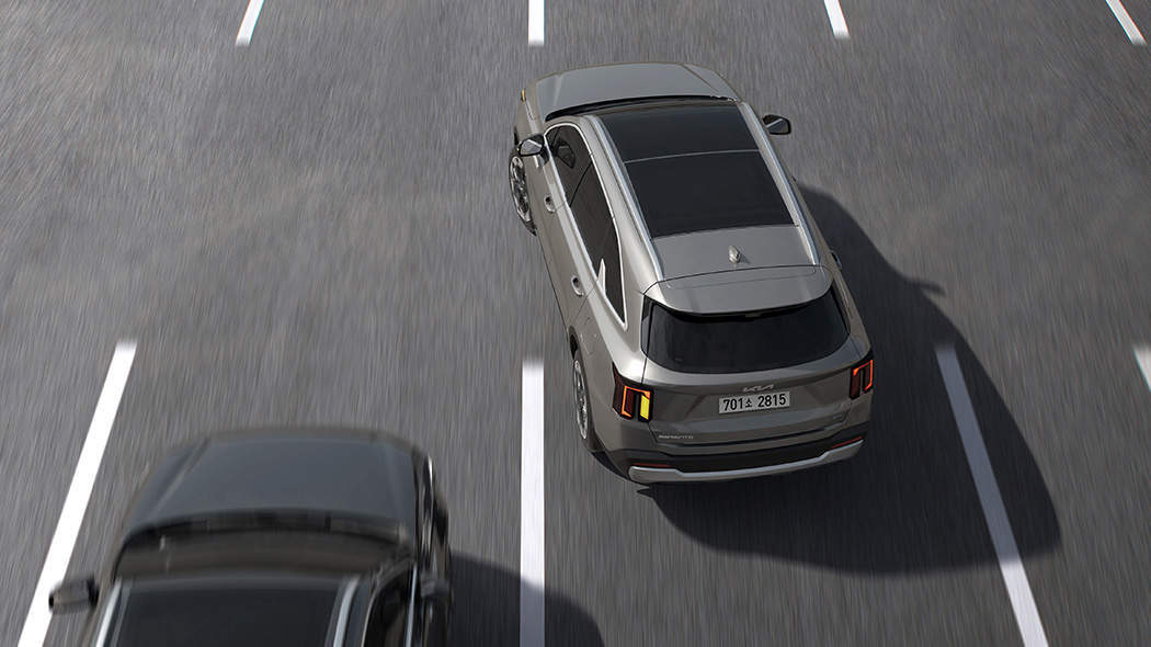 2024 더 뉴 쏘렌토 후측방 충돌방지 보조