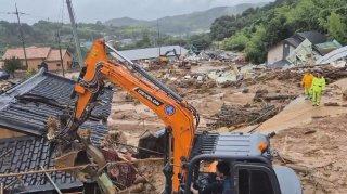 산청군 산사태 피해