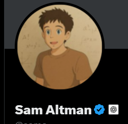 출처 : X. 샘알트만 프로파일
