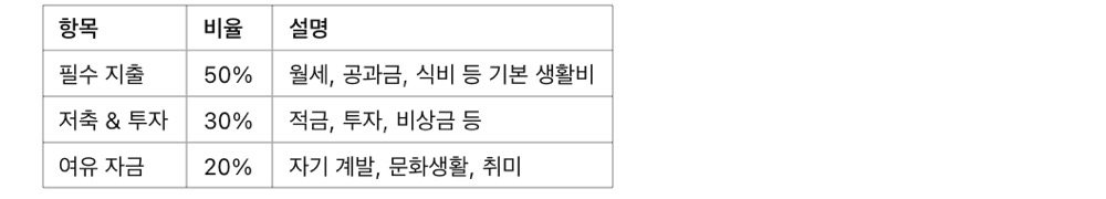 목돈 마련하는 가장 빠른 방법! 사회초년생을 위한 저축 팁, 50:30:20 법칙 적용 방법
