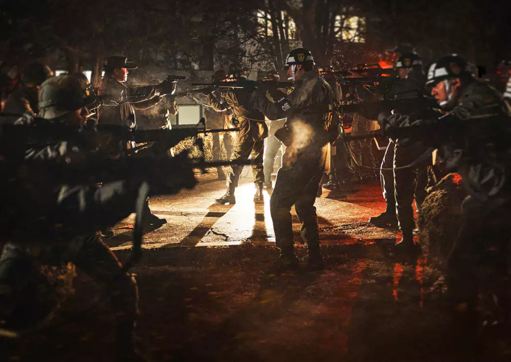 서울의 봄 영화 한장면